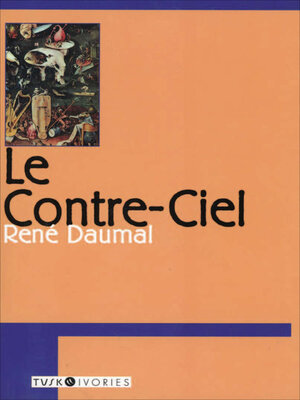 cover image of Le Contre-ciel